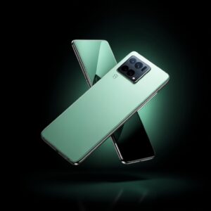 OnePlus 15R smartphone with ceramic back and 165Hz display