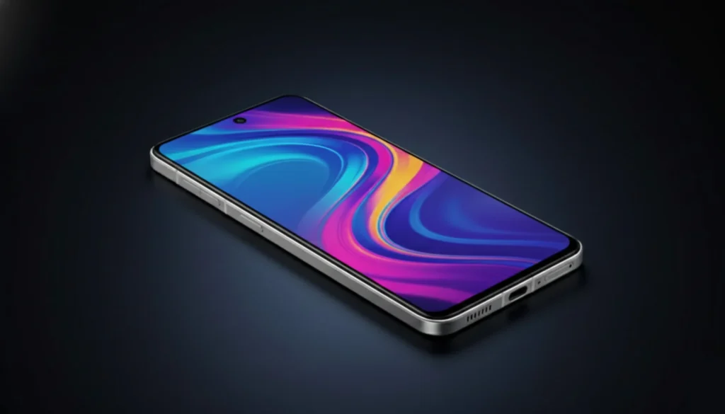 Lava Agni 4 5G smartphone in Lonar Mist color with metal frame and AMOLED display