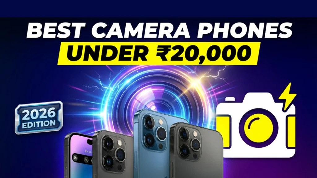 Best Camera Phones Under ₹20,000 📸⚡ 2026 Edition!