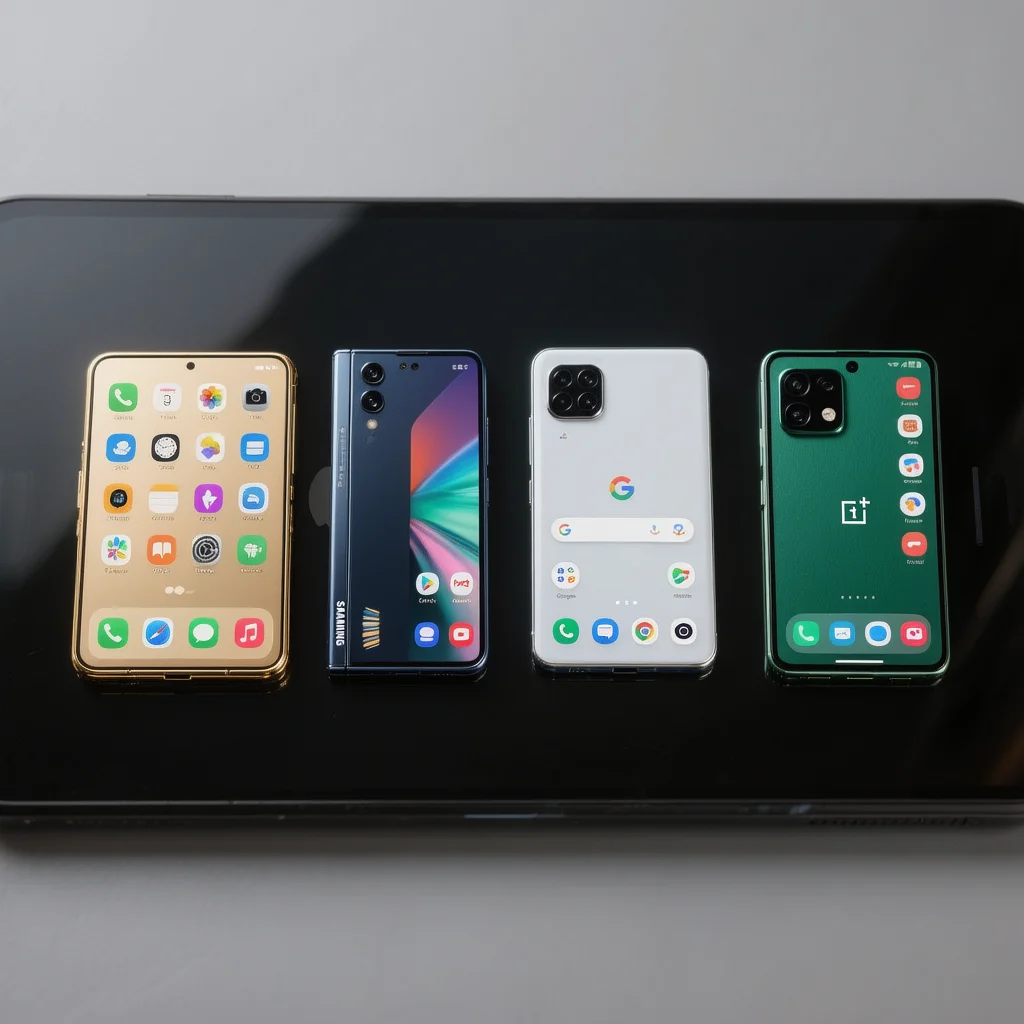iPhone Fold vs Samsung Galaxy Z Fold 6 vs Google Pixel Fold vs OnePlus Open - Foldable Phone Comparison 2026