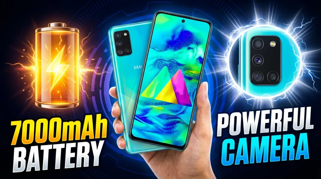 Samsung New Budget Smartphone: 7000mAh Battery & Powerful Camera